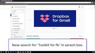 How to download and install Toolkit For FB Chrome extension