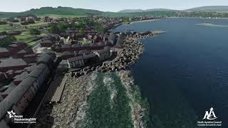 Visualisation of Millport Flood Protection Scheme