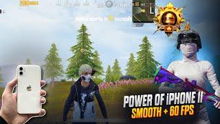 IPHONE 11 PUBG MOBILE LIVIK GAMEPLAY 2024 | SMOOTH + 60 FPS | FPS TEST & BGMI TEST