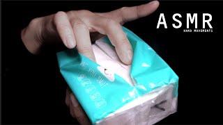 Expert tissue box with hand movements ASMR