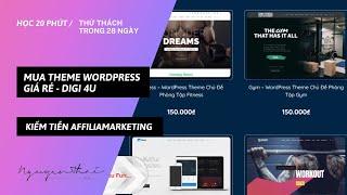 Mua Theme và plugin Wordpress giá rẻ - DIGI 4U và kiếm tiền Affiliamarketing mới nguyenthaimmo