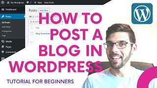 How to write a blog post in WordPress 2023