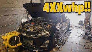 DYNO TUNING my TURBO FRS on E85!!  (INSANE HP GAINS)