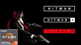 Hitman Trilogy on Ryzen 3 3200g - 16GB Ram(8x2)