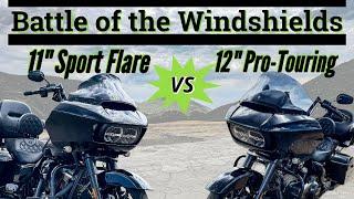 Which windshield is right for your motorcycle. Klock Werks Face Off.