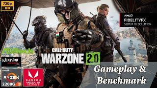 COD: Warzone 2.0 & DMG Mode| Ryzen 3 2200G | Vega 8 iGPU | PC Gameplay & Benchmark  | 16 GB Ram