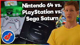 Nintendo 64 vs. PlayStation 1 vs. Sega Saturn - Retro Bird