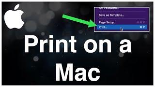 How To Print From A Mac