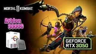  Athlon 3000g + RTX 3050  MORTAL KOMBAT 11  1440p - Ultra Settings  2022