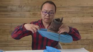 Great quality booties unboxing and tear test