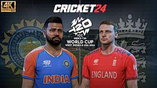 Semi Final!  - India vs England - T20 World Cup 2024 - Cricket 24 #6