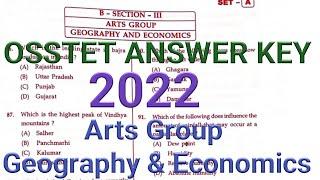 OSSTET ANSWER KEY 2022 GEOGRAPHY AND ECONOMICS#OSSTET ANSWER KEY 2022#OSSTET ANSWER KEY ARTS GROUP