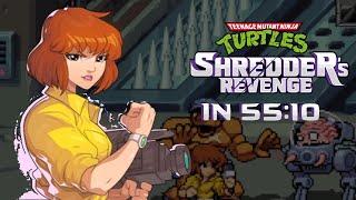 [Former WR] TMNT: Shredder's Revenge APRIL Arcade Speedrun in 55:10