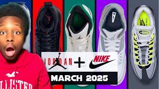 EVERY sneaker release in MARCH | all details REACTION