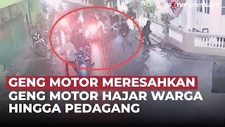 Polisi Tangkap Geng Motor di Bandung yang Serang Pedagang Hingga Pengguna Jalan | OneNews Update