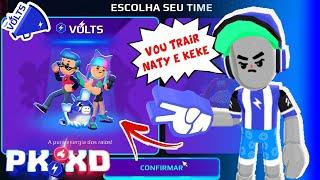 GEIS ESCOLHEU TIME VOLTS / TRAIU A NATY E KEKE - PK XD