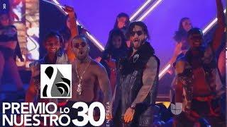 Maluma - Corazón Feat. Nego do Borel (Live at Premio Lo Nuestro 2018)