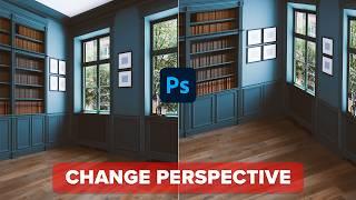 How to Change The Perspective of ANYTHING In Photoshop [Complete Guide]