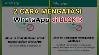 Cara Mengembalikan WhatsApp Yang Diblokir