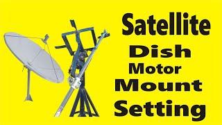 Dish Mount Antenna setting