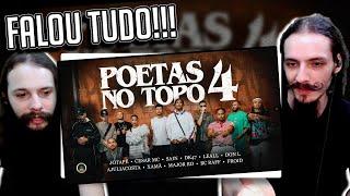 MÚSICOS REAGEM a "Poetas no Topo 4" | PineappleStormTV | [REACT/ANÁLISE]