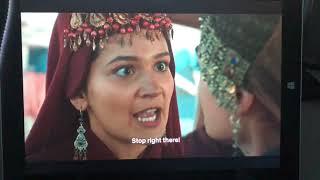 Halime Sultan $ Aslihan Hatun fight scene