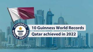 10 Guinness World Records Qatar achieved in 2022 | Qatar Fifaworldcup| Mexcreationtv