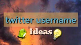 Twitter Username Ideas | Joshua Comia