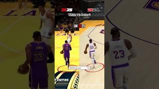 NBA 2K25 Gameplay News: Dribble Moves Update 2K25 Lebron #nba2k25 #2k #2k25