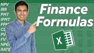 BEST Financial Formulas on Excel | For Business & Finance Professionals