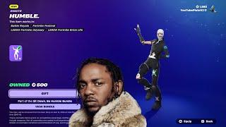 NEW KENDRICK LAMAR HUMBLE EMOTE! Fortnite Item Shop [March 12th, 2025]