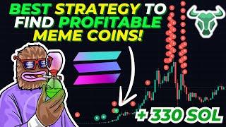 BEST TOOLS & STRATEGY TO FIND PROFITABLE MEME COINS!