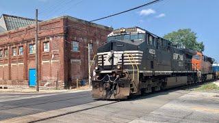 Norfolk Southern Trains On CSX Tracks & CSX On NS Tracks, 2 New RR Crossings That I Never Filmed!