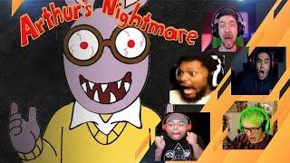 Gamers Reactions to Arthur (JUMPSCARE) | Arthur's Nightmare