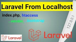 Laravel Project Run From Localhost || How To Run Project From Htdocs || Laravel Tutorial in Hindi