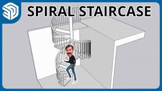 Spiral Stairs with Relative Copy