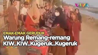 Segerombolan Emak-emak Gerebek Warung Remang-remang