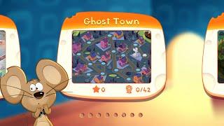 Let's play "Spy Mouse HD" - 6, walkthrough "Ghost Town", longplay.