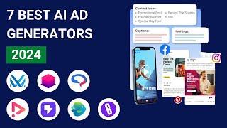 7 Best AI Ad Generators to 10X Your Ad Creatives in 2024 [Images & Videos]