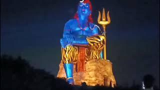 Lord shiva biggest statue of Asia laser light show, Nathdwara , Rajsthan#lordshiva#viralvideo