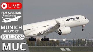 Munich Airport LIVEWatch Arrivals & Departures | Plane Spotting Live