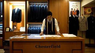 Process of Making Handmade Tailored Suits by Korean Master Tailor with 30 years of experience.
