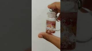 Mini Jar decorating | DIY glitter Keychain jar | DIY Vanya