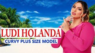 Ludi Holanda  Brazilian Curvy Plus Size Fashion Model - Instagram Star Biography