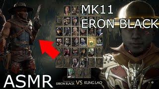 ASMR | MK11 ERRON BLACK VS HARD MODE CPU | ASMR Mortal Kombat Gameplay