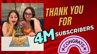 4 Million Subscribers Ho gaye | Staycation Vlog | Sharma Sisters | Tanya Sharma | Krittika M Sharma