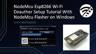 NodeMcu Esp8266 Wi-Fi Deauther Setup Tutorial