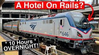 Amtrak Roomette Overnight on the Northeast Regional Train