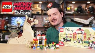 LEGO Mickey Mouse & Donald Duck's Farm Review! New 2021 Disney Set 10775!