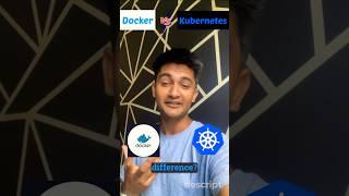 Docker vs Kubernetes  #devops #shorts